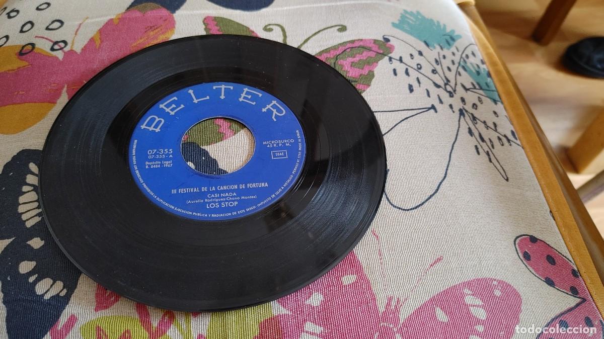 Discos de vinilo: LOS STOP-SINGLE CASI NADA - Foto 2