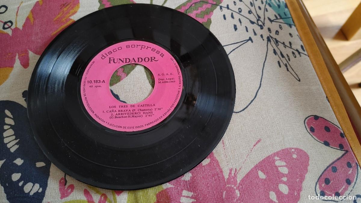 Discos de vinilo: LOS TRES DE CASTILLA-EP DE FUNDADOR