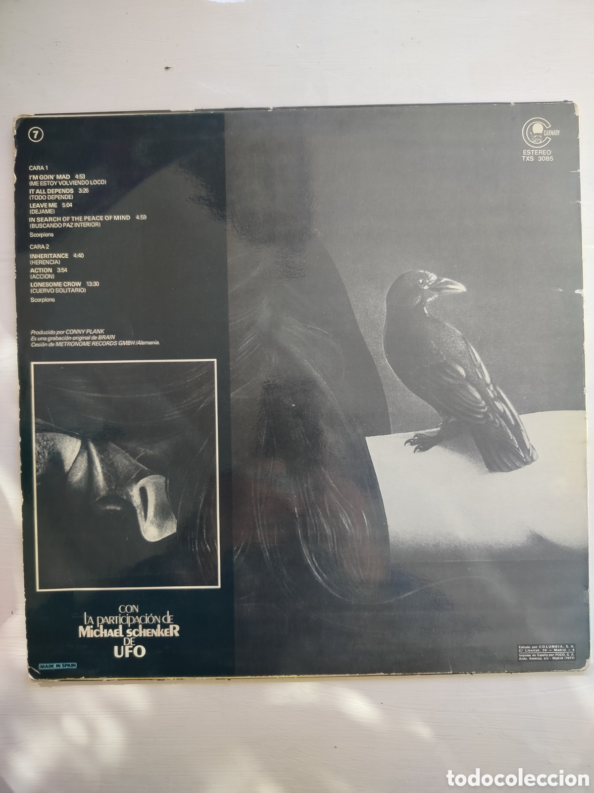 Discos de vinilo: Scorpions & M.Schenker LP - Foto 2