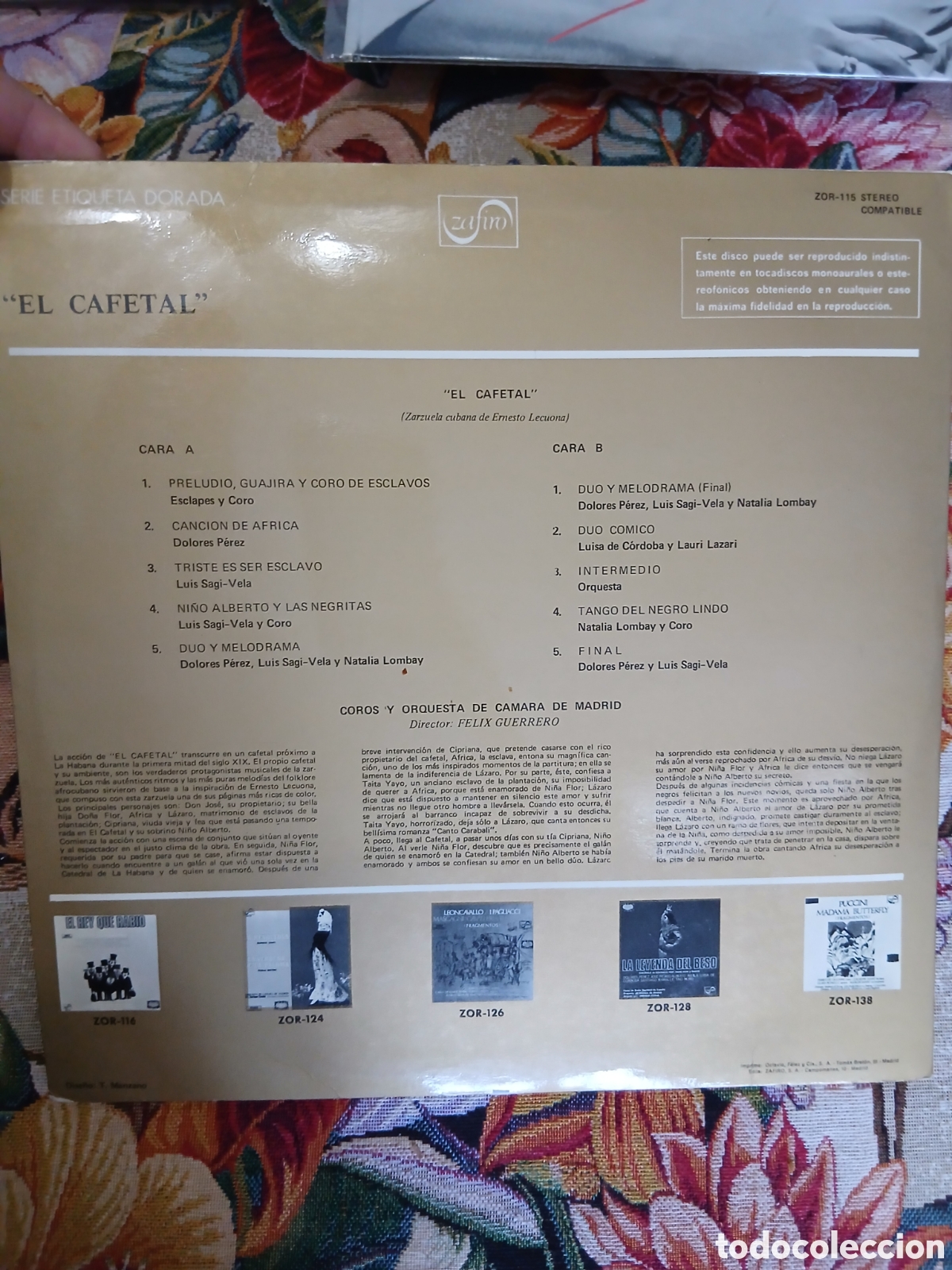 Discos de vinilo: Disco Lp Vinilo Ernesto Lecuona - Foto 3