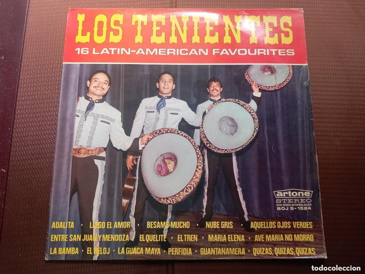 Vinyl records: Los Tenientes / 16 Latin-American Favourites / LP