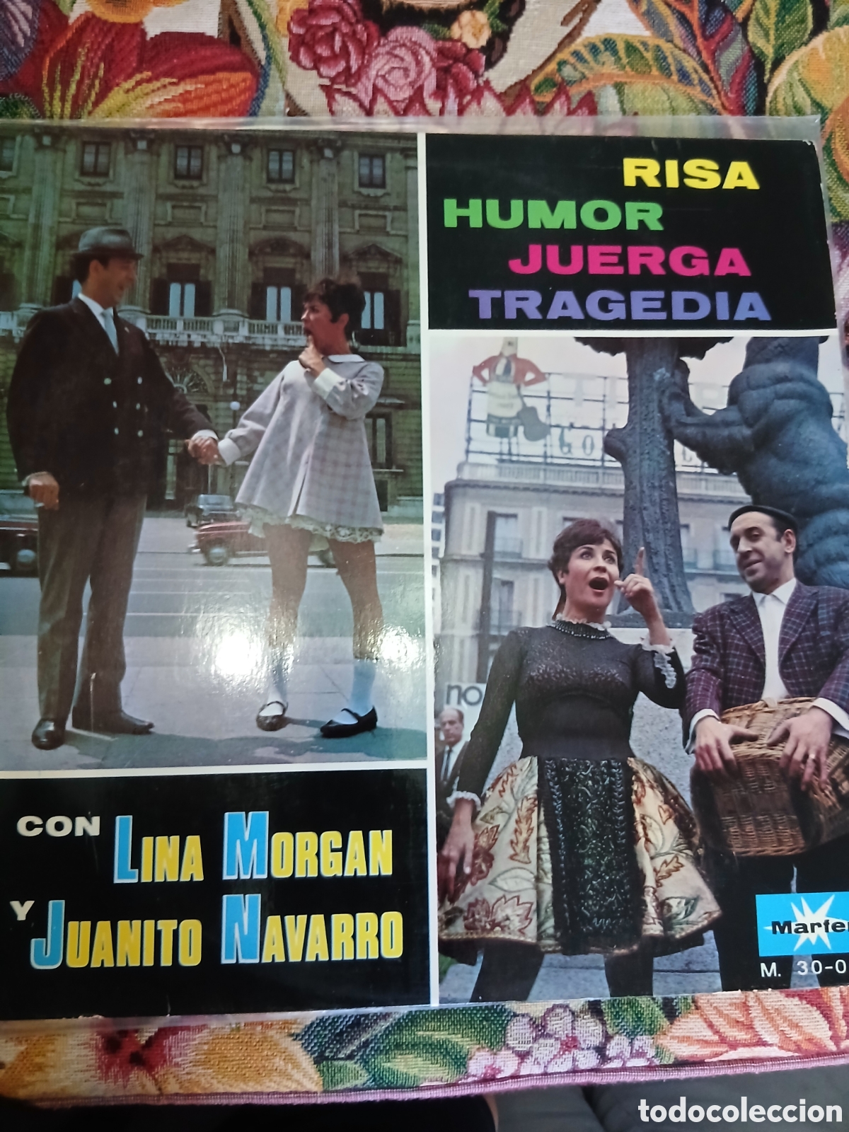 Discos de vinilo: Disco Lp Vinilo Lina Morgan