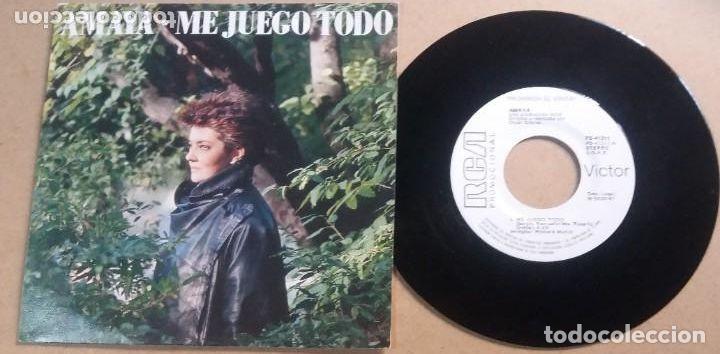 Discos de vinilo: AMAYA / ME JUEGO TODO / SINGLE 7&rdquo;