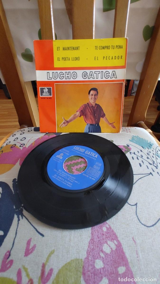 Discos de vinilo: LUCHO GATICA-EP EL POETA LLORO +3