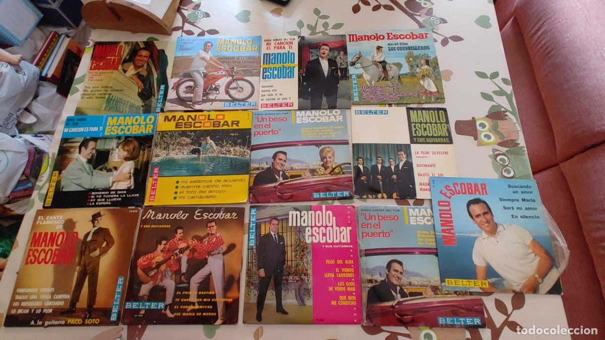 Discos de vinilo: MANOLO ESCOBAR-LOTE DE 13 EPS