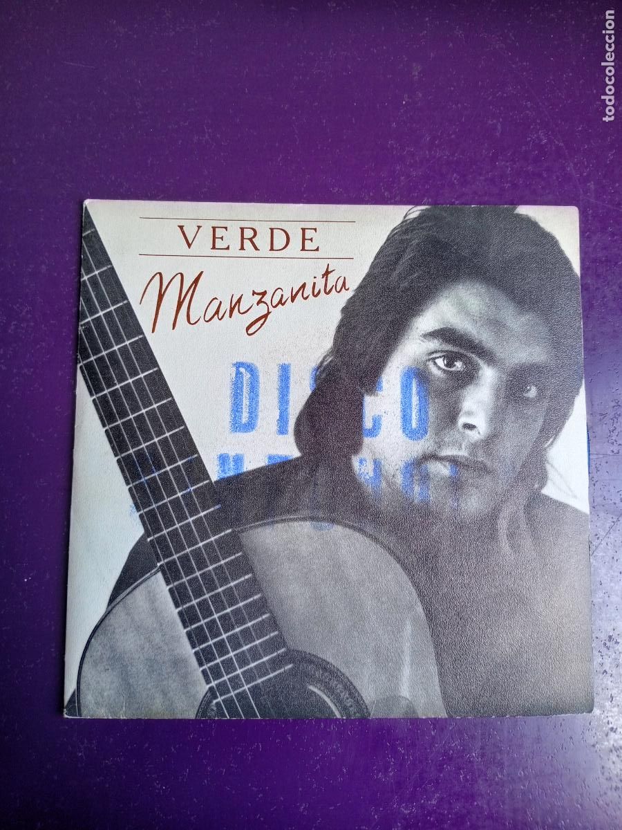 Discos de vinilo: Manzanita &ndash; Verde - Sg CBS 1978 - MUY POCO USO EN VINILO - GIPSY ROCK - LORCA