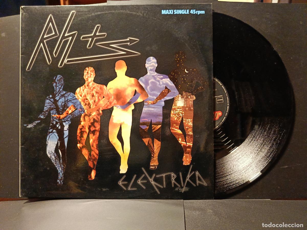 Discos de vinilo: maxi - rh+ - elektrika / alas plateadas (spain, mercury records 1984) PEPETO