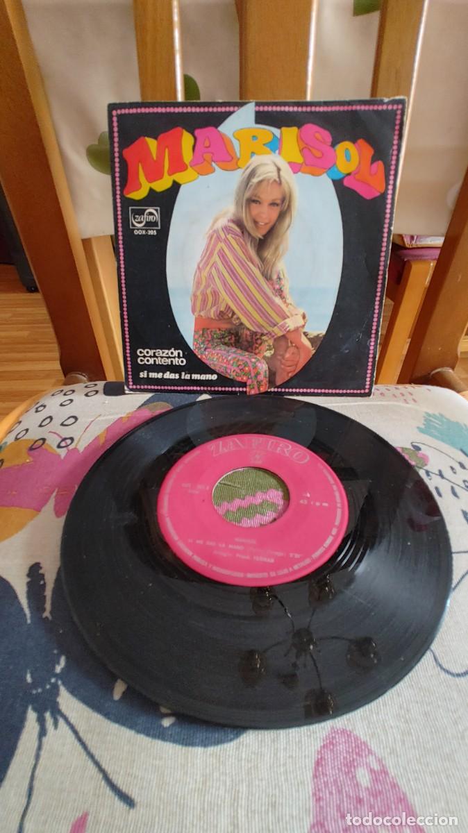 Discos de vinilo: MARISOL-SINGLE CORAZON CONTENTO