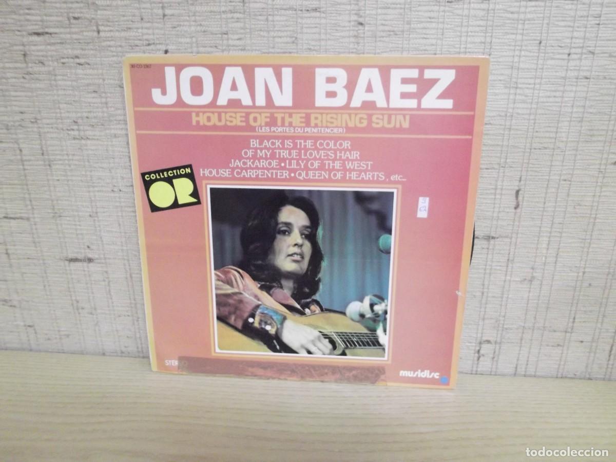 Discos de vinil: Joan Baez &rdquo;House of the rising sun&rdquo; Lp Musidisc