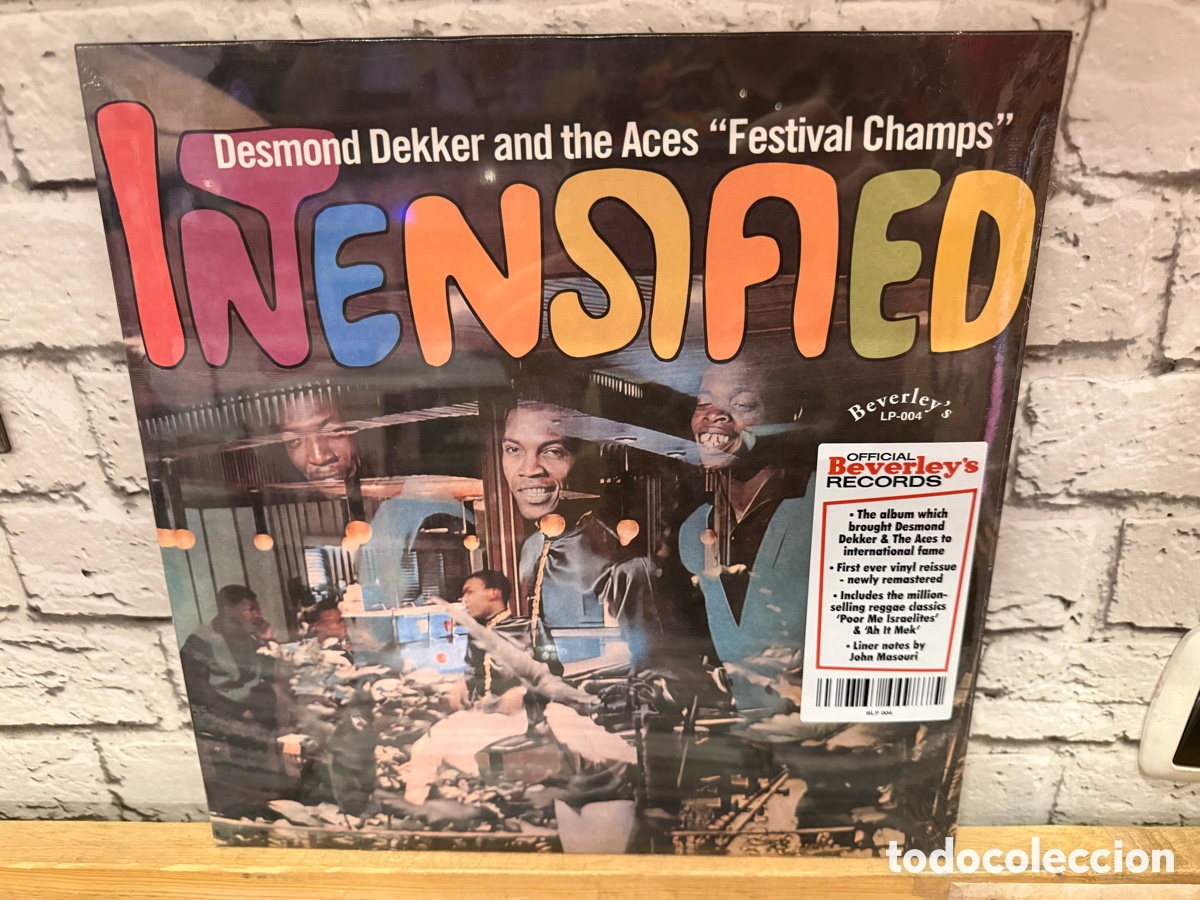 Discos de vinilo: DESMOND DEKKER & THE ACES - INTENSIFIED -LP vinilo precintado