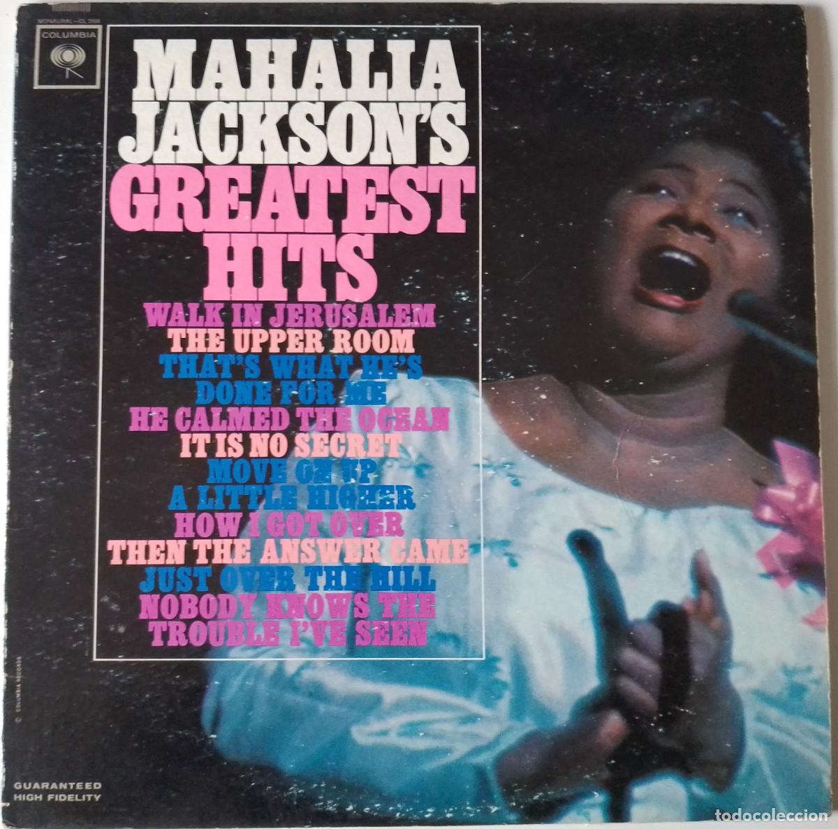 Discos de vinilo: Mahalia Jackson...Mahalia Jackson's Greatest Hits. ( Columbia 1963? ) Usa.Funk / Soul, Blues, Gospel