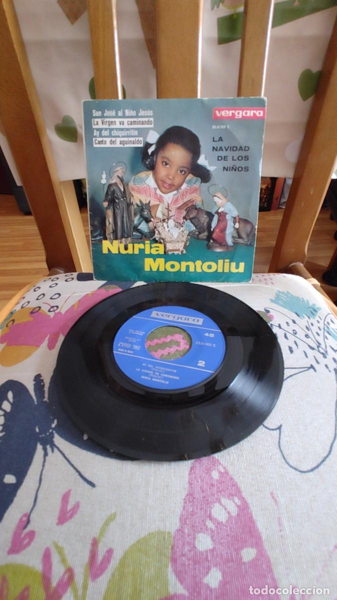 Discos de vinilo: NURIA MONTOLIU-EP LA NAVIDAD DE LOS NI&Ntilde;OS