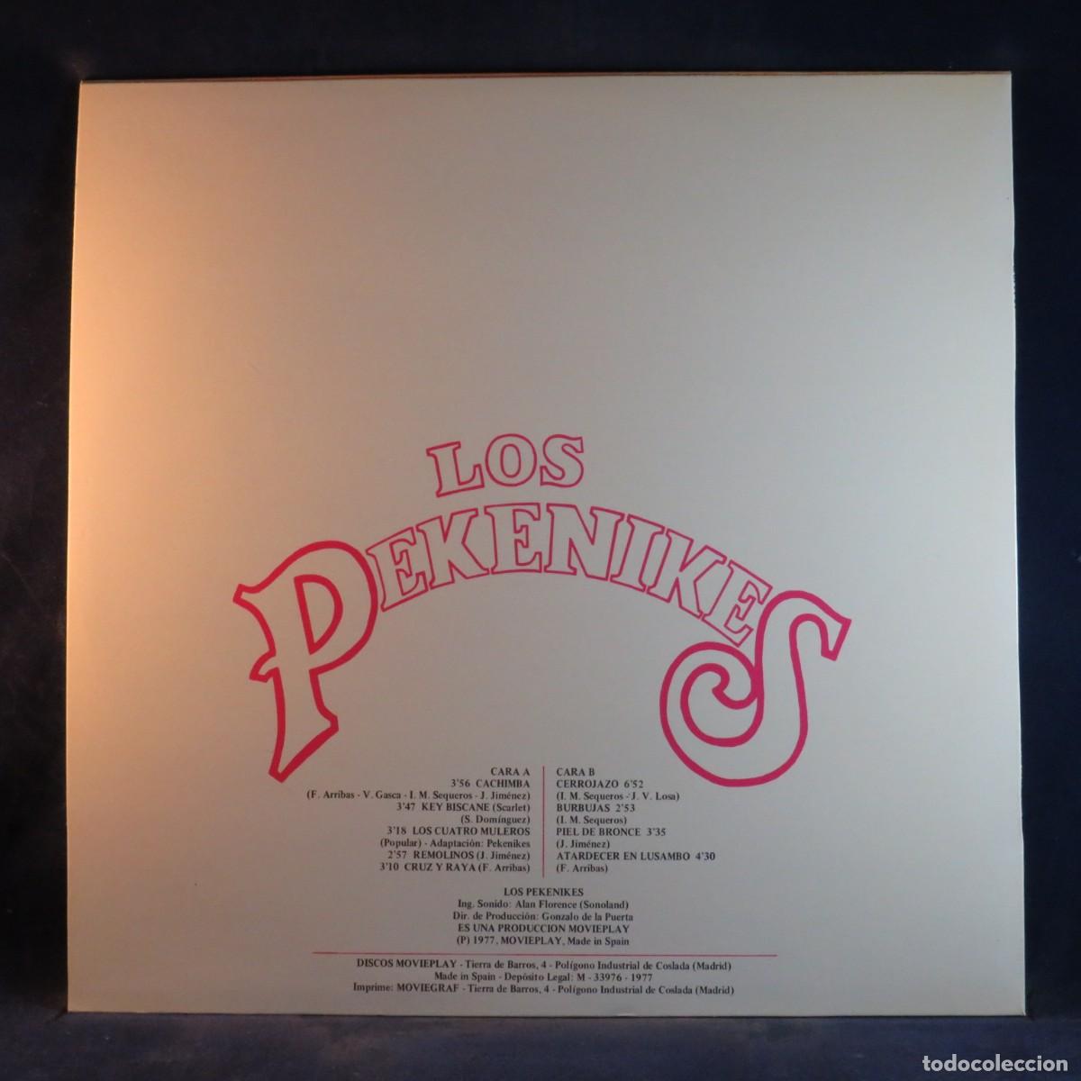 Discos de vinilo: LOS PEKENIKES &ndash; CACHIMBA - LP - Foto 2