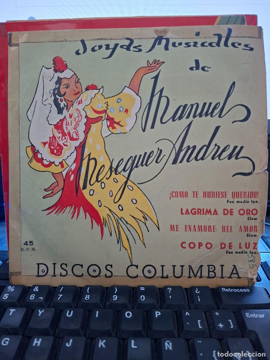 Discos de vinilo: MANUEL MESEGUER ANDREU - COMO TE HUBIESE QUERIDO - EP DE VINILO