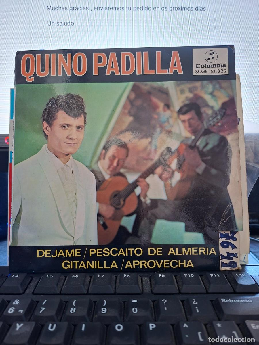 Discos de vinilo: QUINO PADILLA - DEJAME - EP DE VINILO