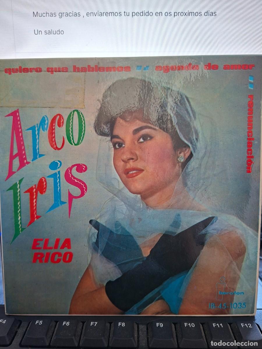Discos de vinilo: ELIA RICO - ARCO IRIS - EP DE VINILO