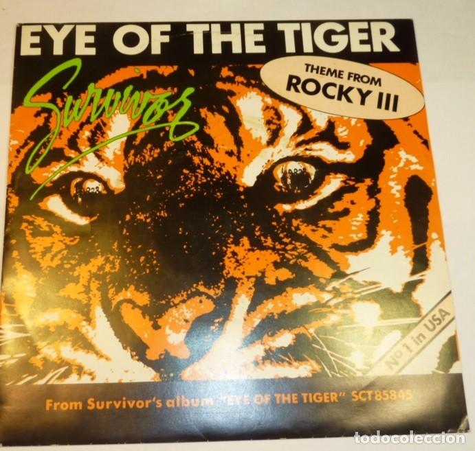 Discos de vinilo: SURVIVOR // EYE OF THE TIGER // ROCKY III /MADE IN HOLLAND// 1982 // SINGLE