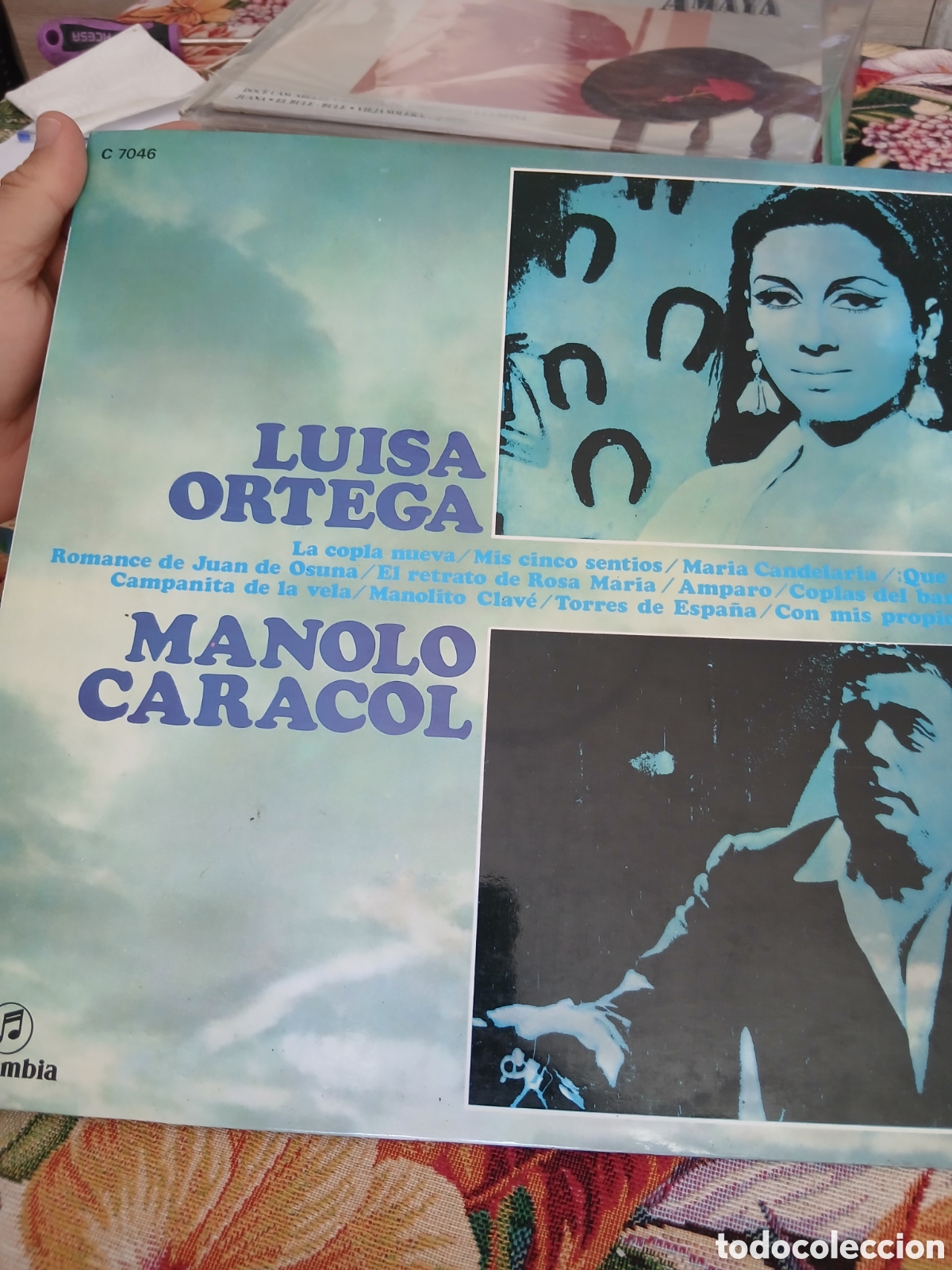 Discos de vinilo: Disco lp Vinilo Manolo Caracol