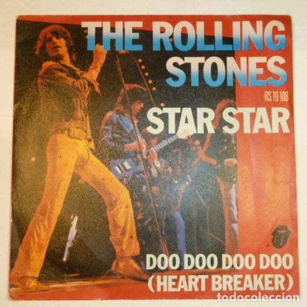 Discos de vinilo: THE ROLLING STONES // STAR STAR // MADE IN FRANCE // 1973 // SINGLE