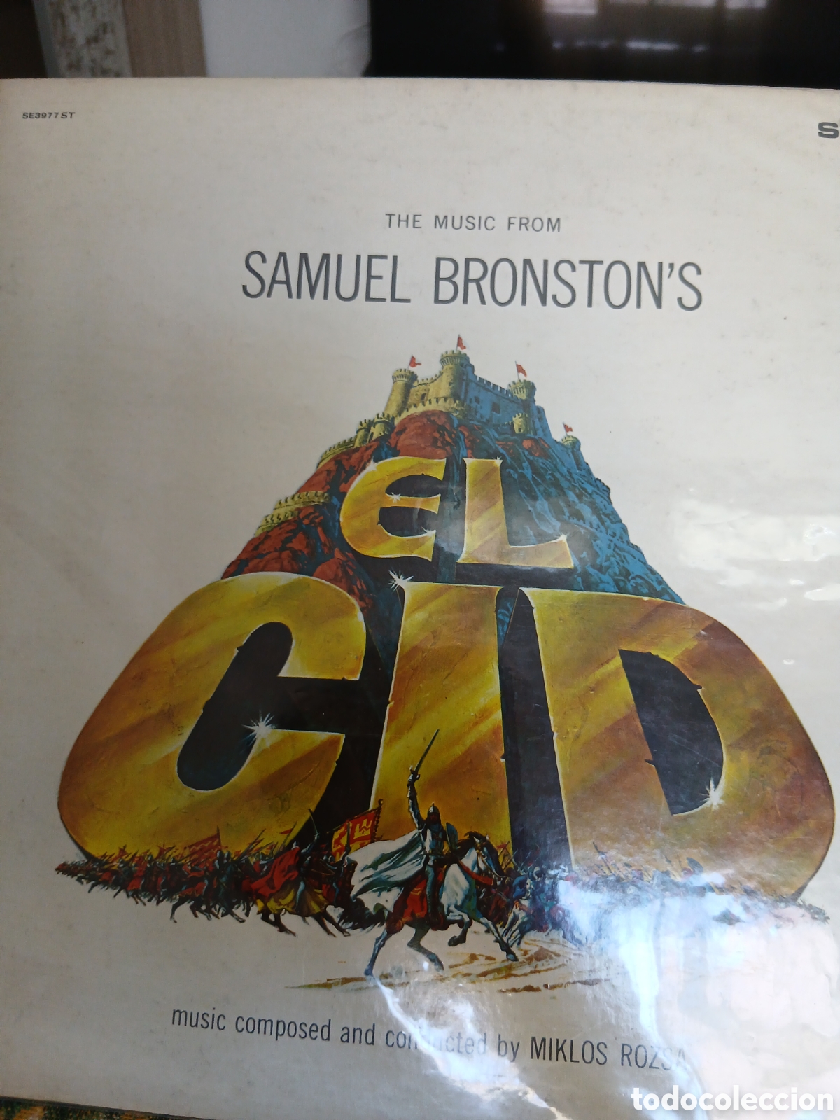 Discos de vinilo: Disco lp Vinilo El Cid AUTOGRAFIADO Y DEDICADO
