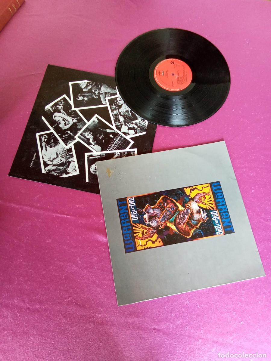 Discos de vinilo: WARRANT DOG EAT DOG HOLLYWOOD 1992 LP L32 4 2