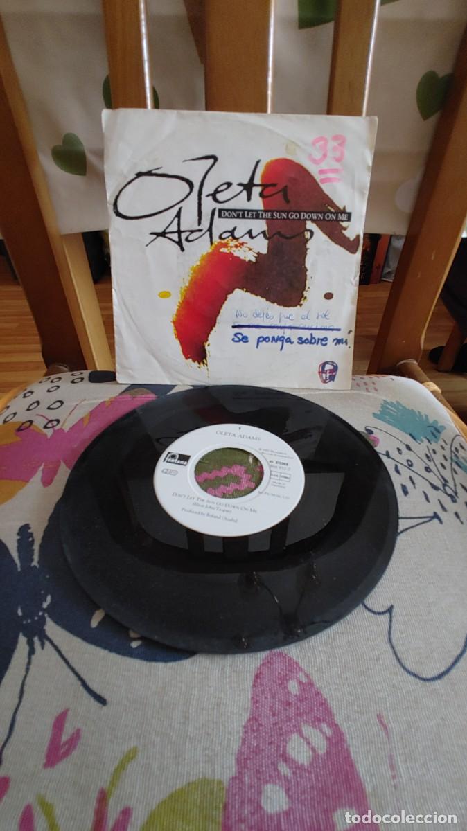 Discos de vinilo: OLETA ADAMS-SINGLE Don't Let The Sun Go Down On Me