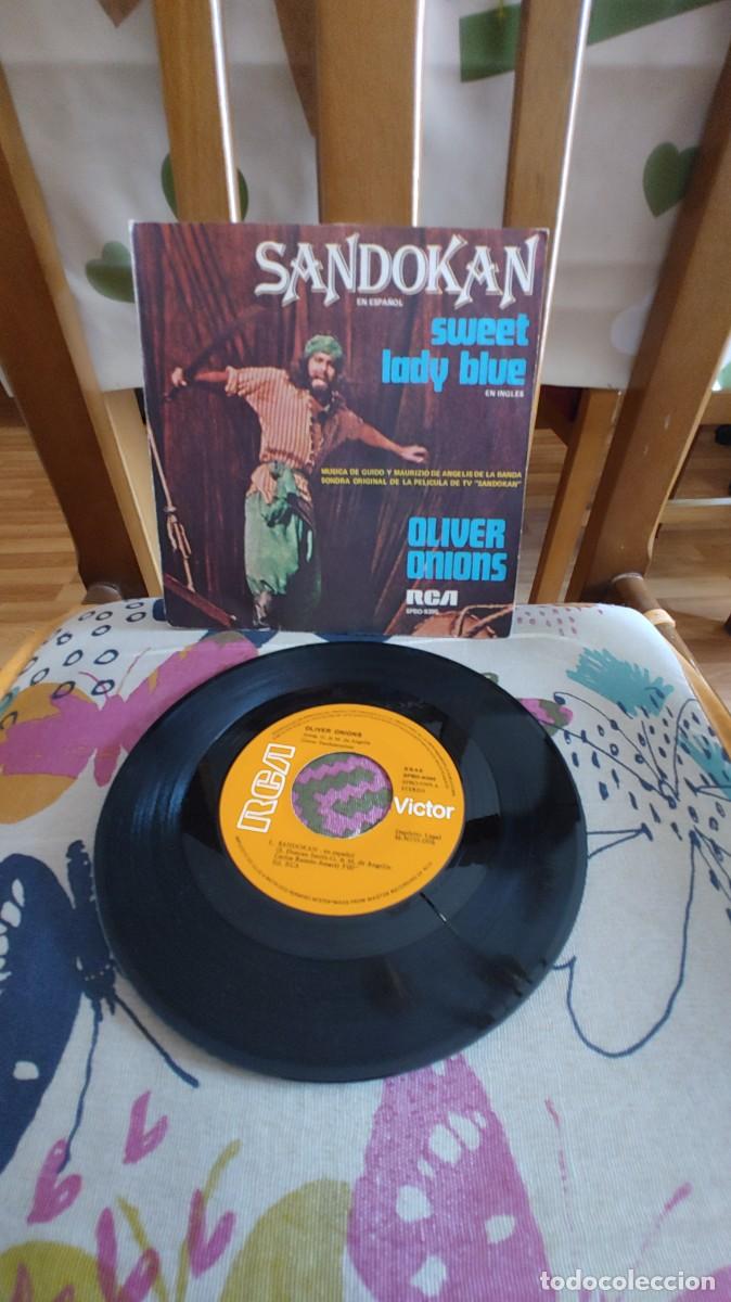 Discos de vinilo: OLIVER ONIONS-SINGLE SANDOKAN