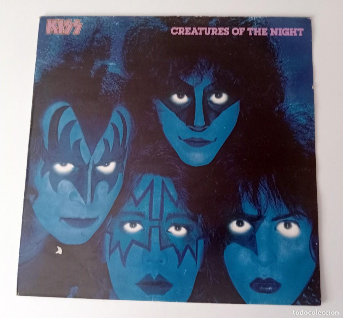 Disques de vinyle: LP KISS - CREATURES OF THE NIGHT