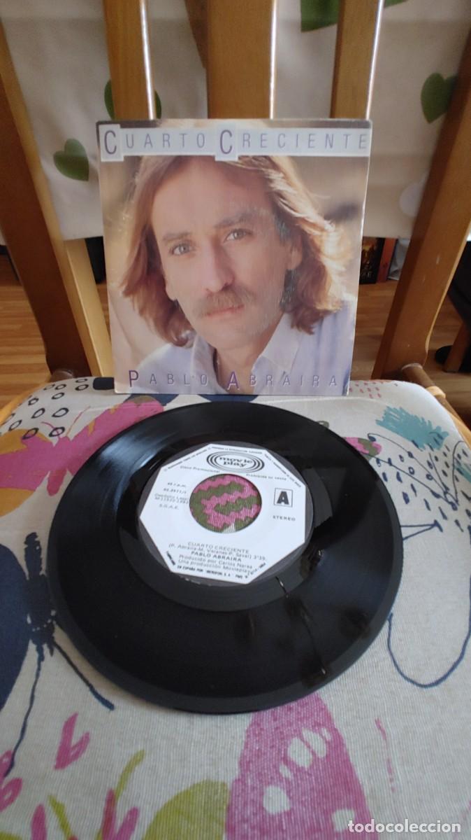 Discos de vinilo: PABLO ABRAIRA-SINGLE CUARTO CRECIENTE