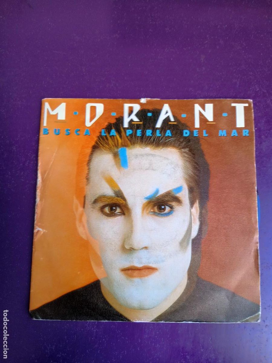 Discos de vinilo: Morant &ndash; Busca La Perla Del Mar - Sg EPIC 1985 PROMO - ELECTRONICA, TECNO POP 80'S - POCO USO