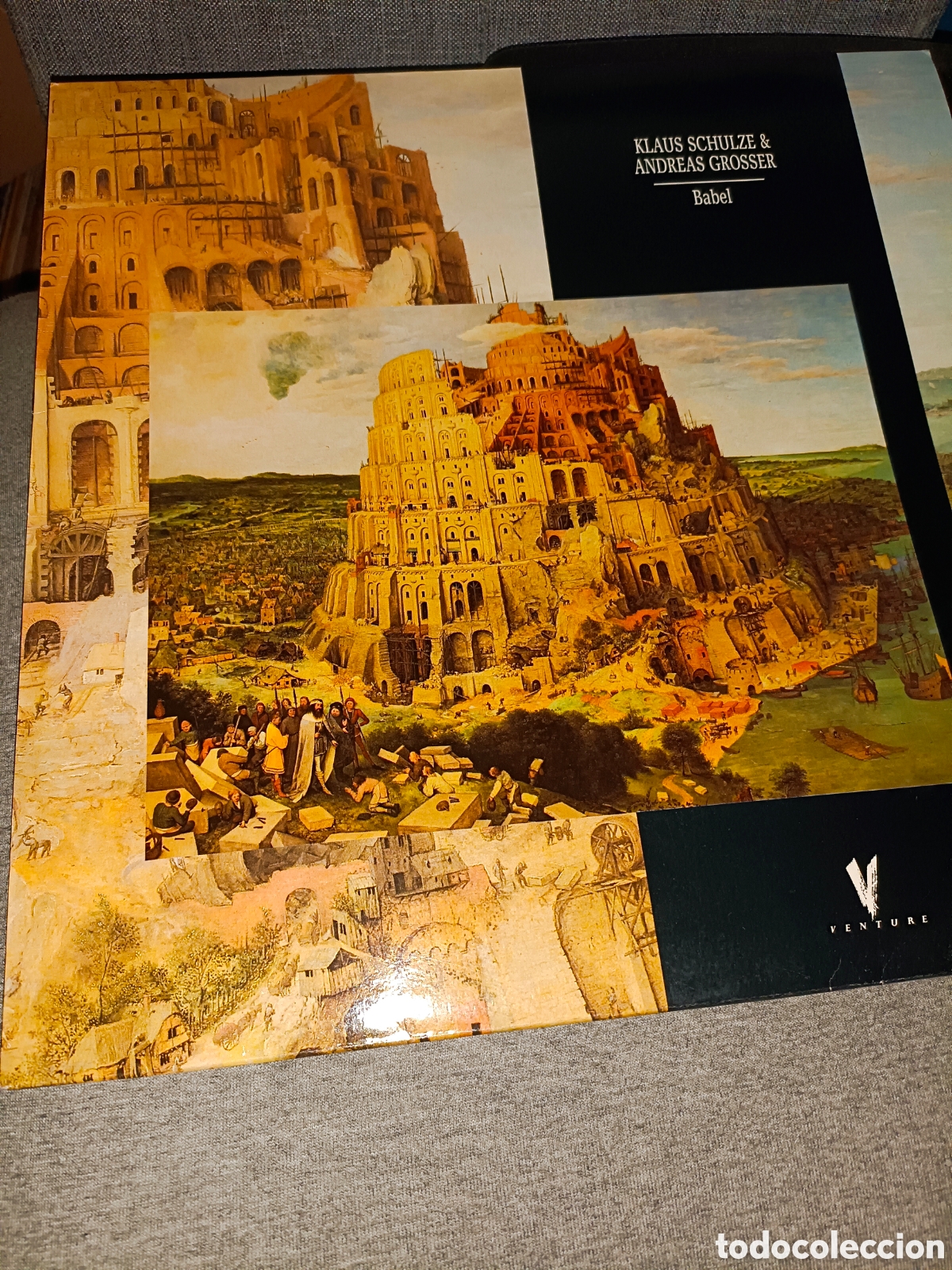 Discos de vinilo: KLAUS SCHULZE & ANDREAS GROSSER Babel LP VINILO UK 1987
