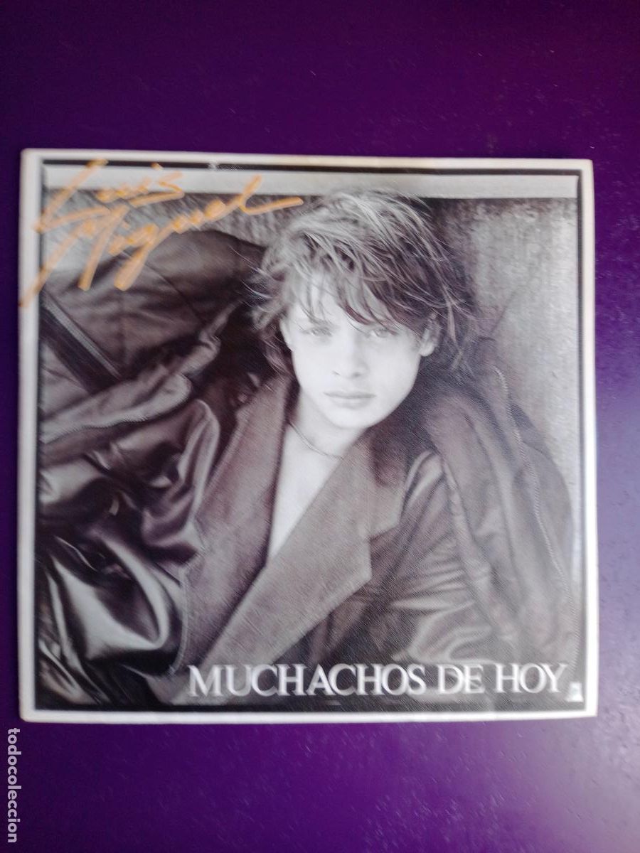 Discos de vinilo: LUIS MIGUEL &lrm;&ndash; MUCHACHOS DE HOY - SG EMI 1985 - MEXICO POP - VERSION TOTO CUTUGNO
