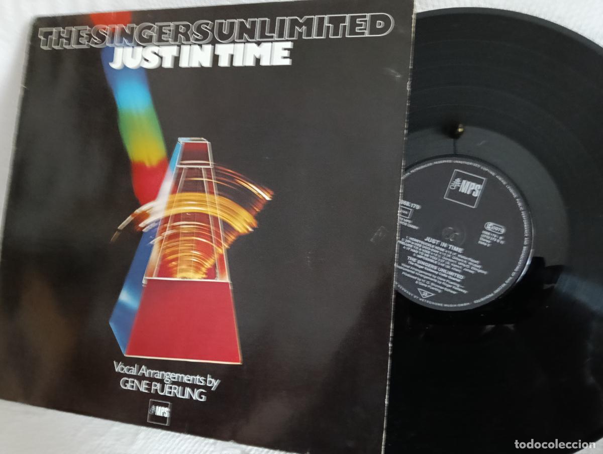 Discos de vinilo: THE SINGER UNLIMITED Just In Time Lp como NUEVO.Ver titulos y dem&aacute;s informaci&oacute;n en fotos.