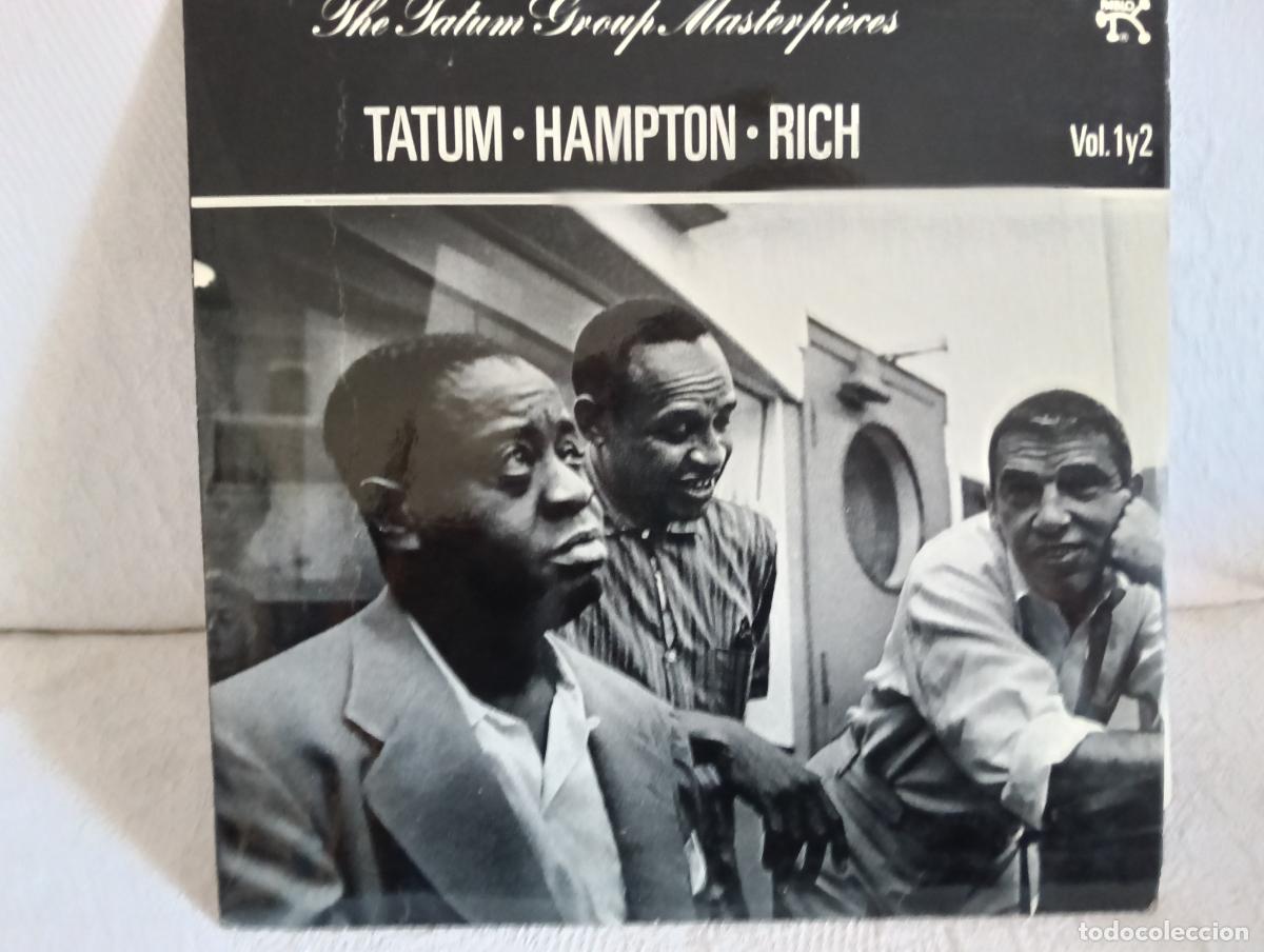 Discos de vinilo: TATUM HAMPTON RICH The Jatum Group MasterPieces Lp Doble NUEVO.Ver titulos y dem&aacute;s informaci&oacute;n en fo
