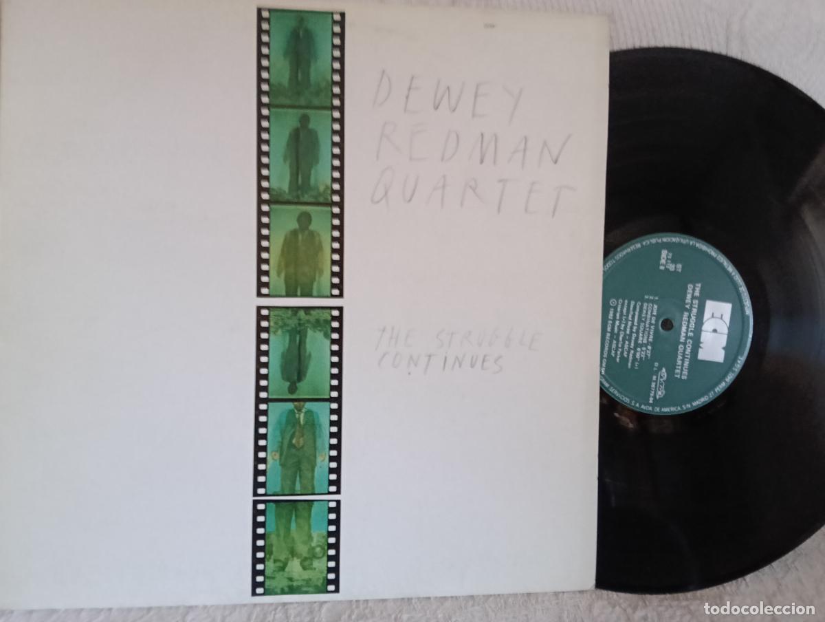 Discos de vinilo: DEWEY REDMAN QUARTET The Struggie Continues Lp NUEVO.Ver titulos y dem&aacute;s informaci&oacute;n en fotos.