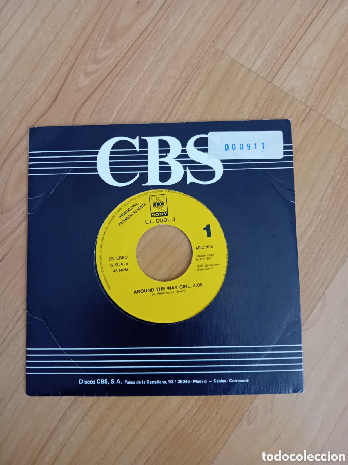 Discos de vinilo: LL COOL J. AROUND THE WAY GIRL