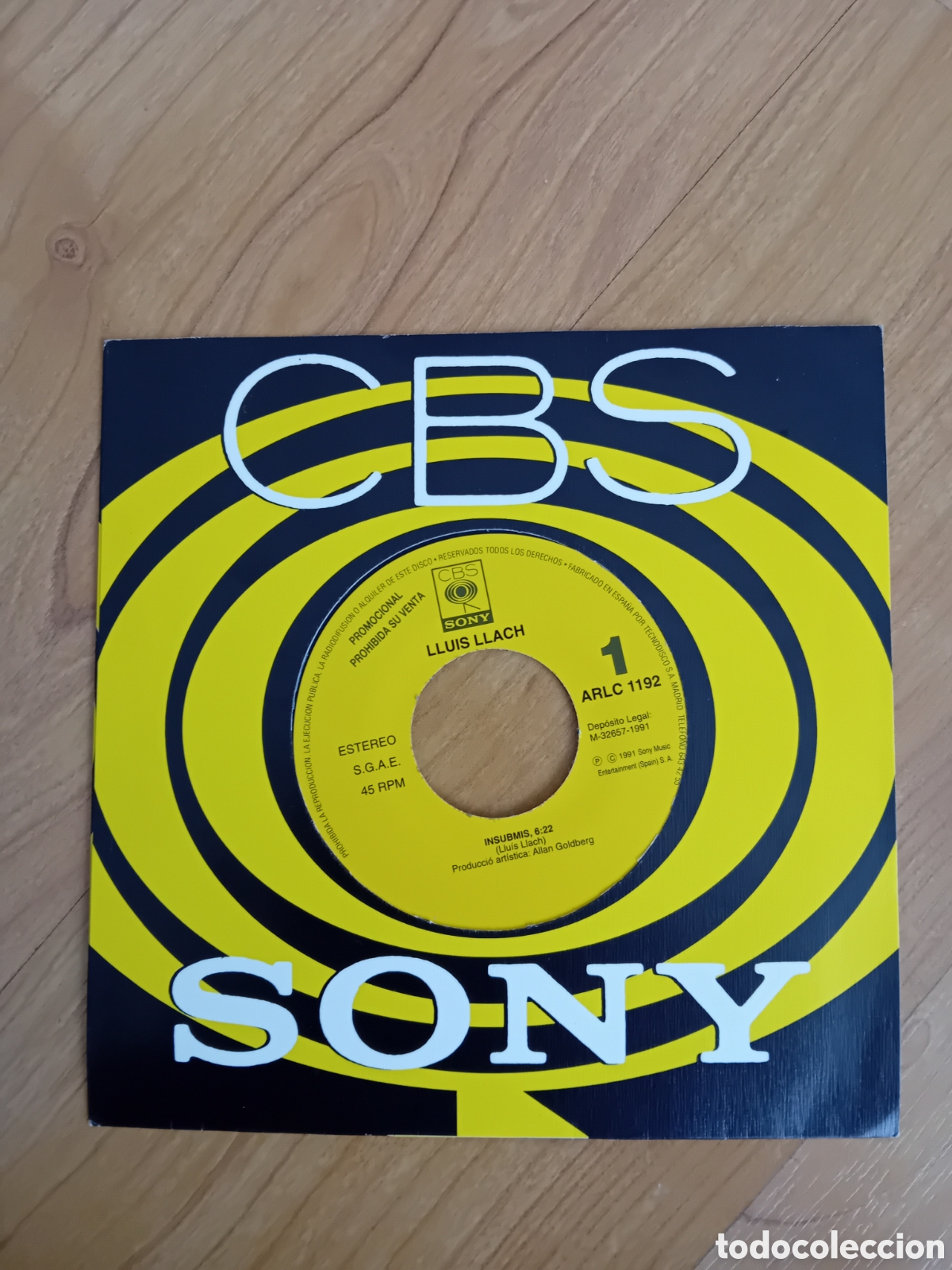 Discos de vinilo: LLUIS LLACH. INSUBMIS