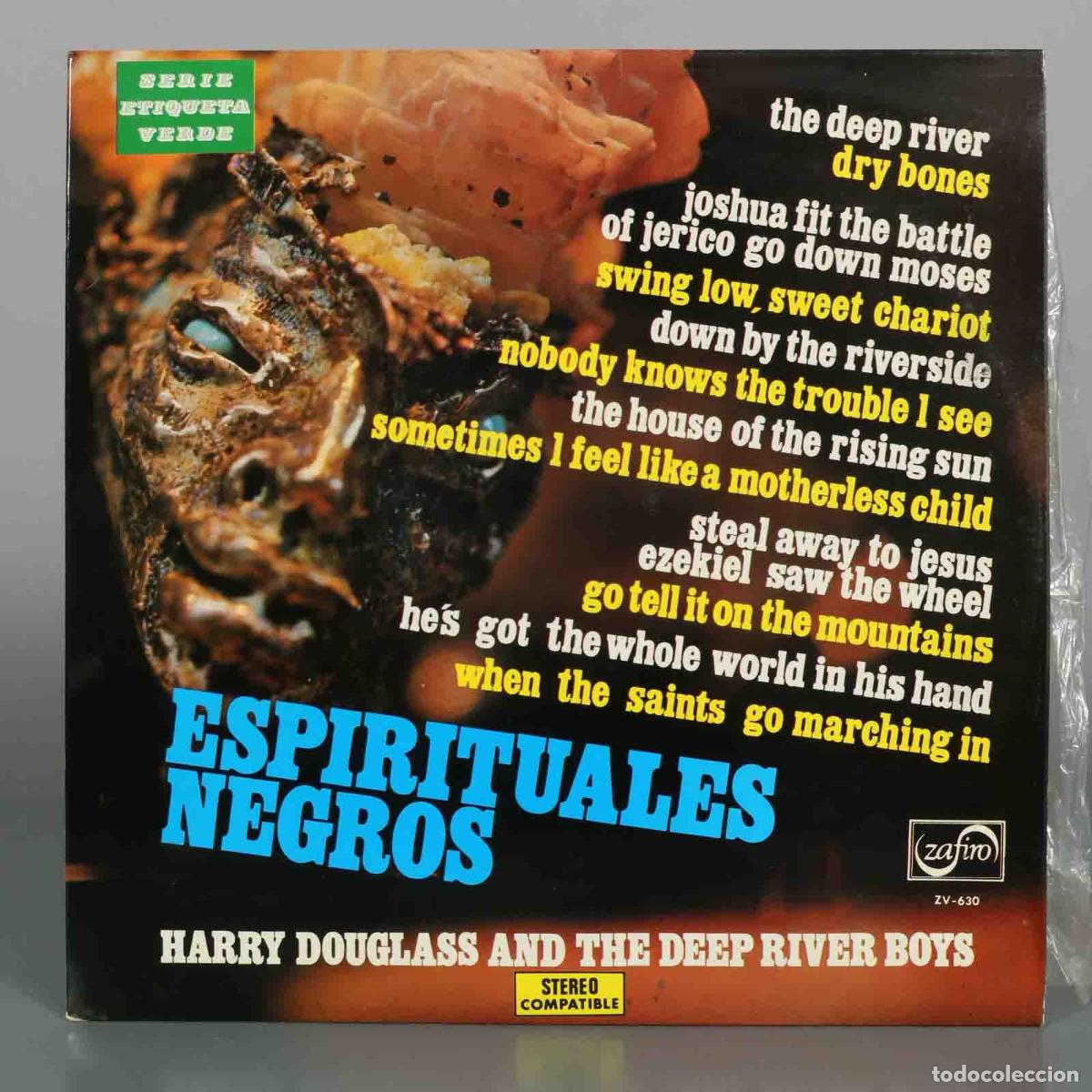 Discos de vinilo: LP. Espirituales Negros - Harry Douglass and The Deep River Boys