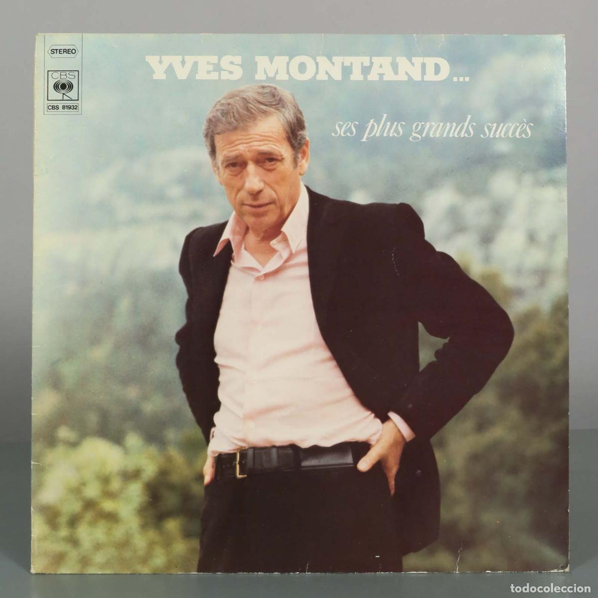 Discos de vinilo: LP. Ses Plus Grands Succ&egrave;s - Yves Montand - Foto 2