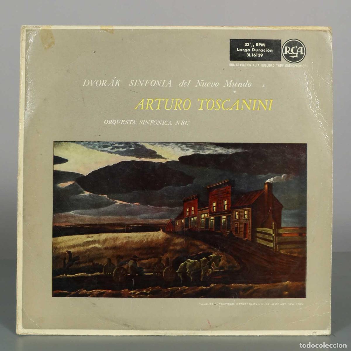 Discos de vinilo: LP. Dvoř&aacute;k Sinfonia del Nuevo Mundo - Arturo Toscanini, NBC Symphony Orchestra