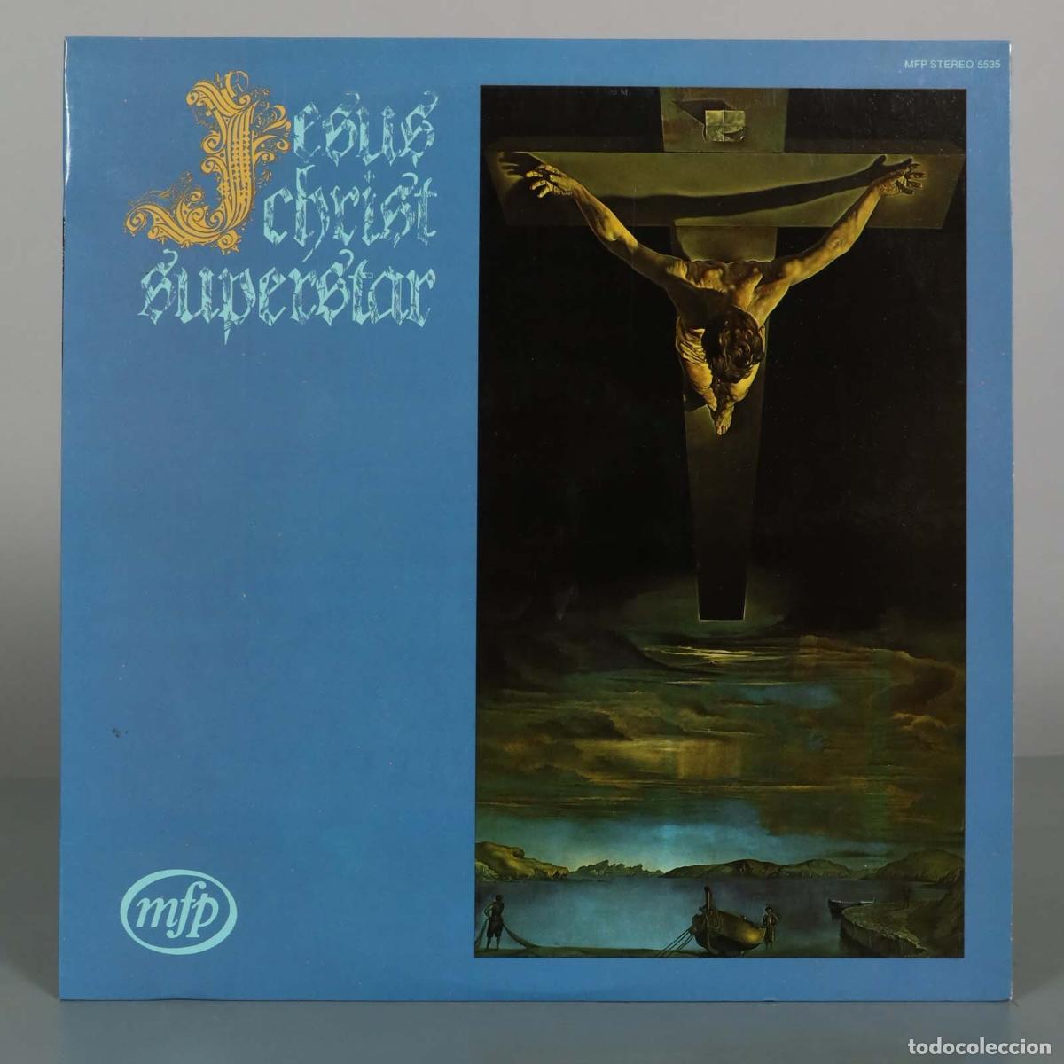 Discos de vinilo: LP. Jesus Christ Superstar - Music for Pleasure - Cristo de San Juan de la Cruz - Salvador Dal&iacute;