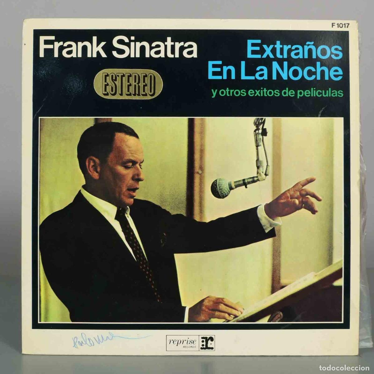 Discos de vinilo: LP. Extra&ntilde;os En La Noche Y Otros &Eacute;xitos De Pel&iacute;culas - Frank Sinatra