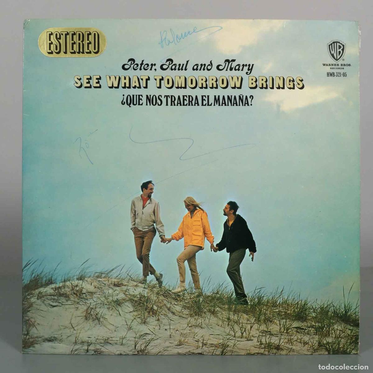 Discos de vinilo: LP. See What Tomorrow Brings - &iquest;Que nos traer&aacute; el ma&ntilde;ana? - Peter, Paul and Mary