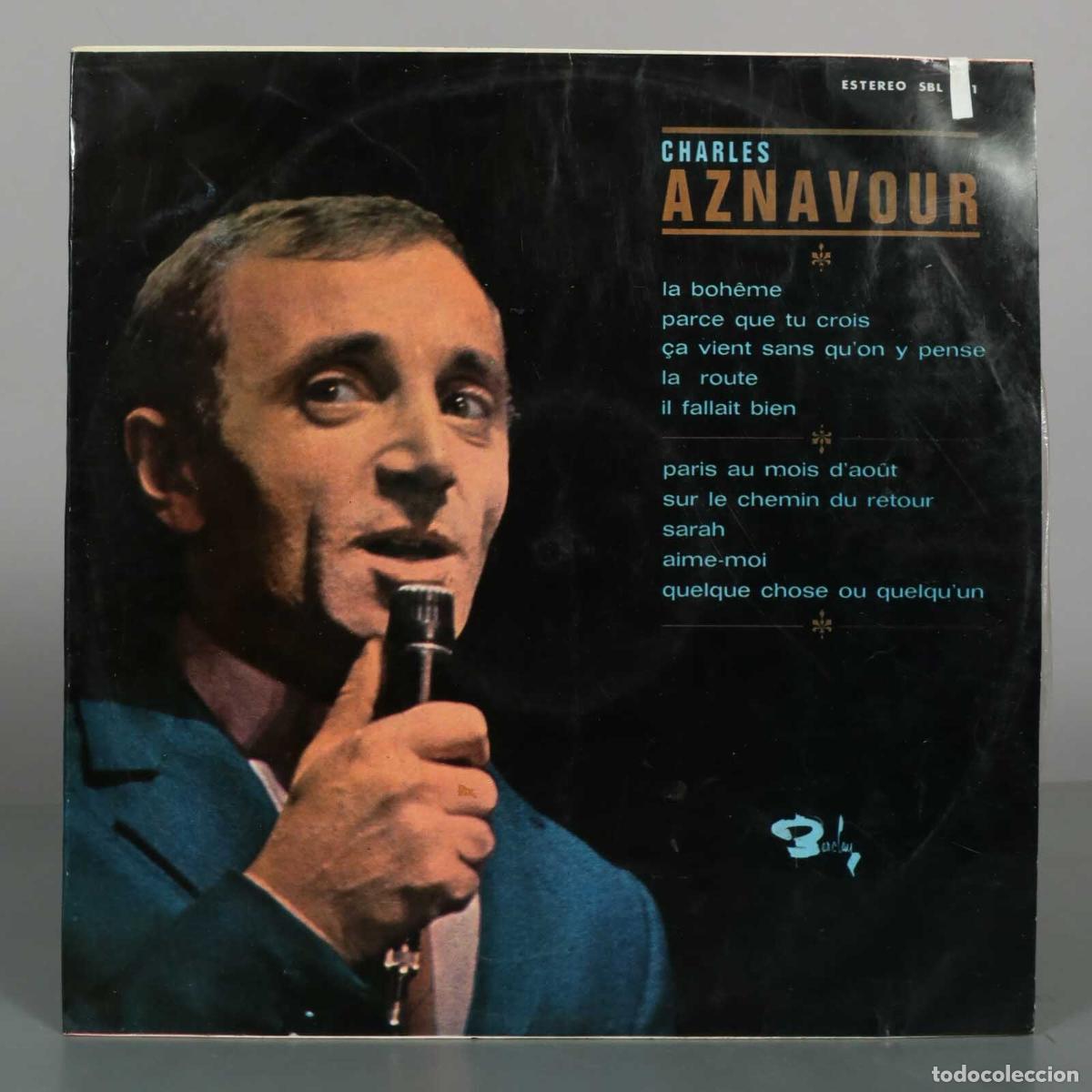 Discos de vinilo: LP. La Boh&egrave;me - Charles Aznavour - Paul Mauriat