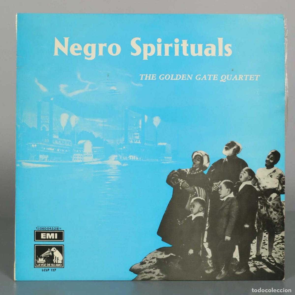 Discos de vinilo: LP. Negro Spirituals - The Golden Gate Quartet - EMI - La Voz De Su Amo