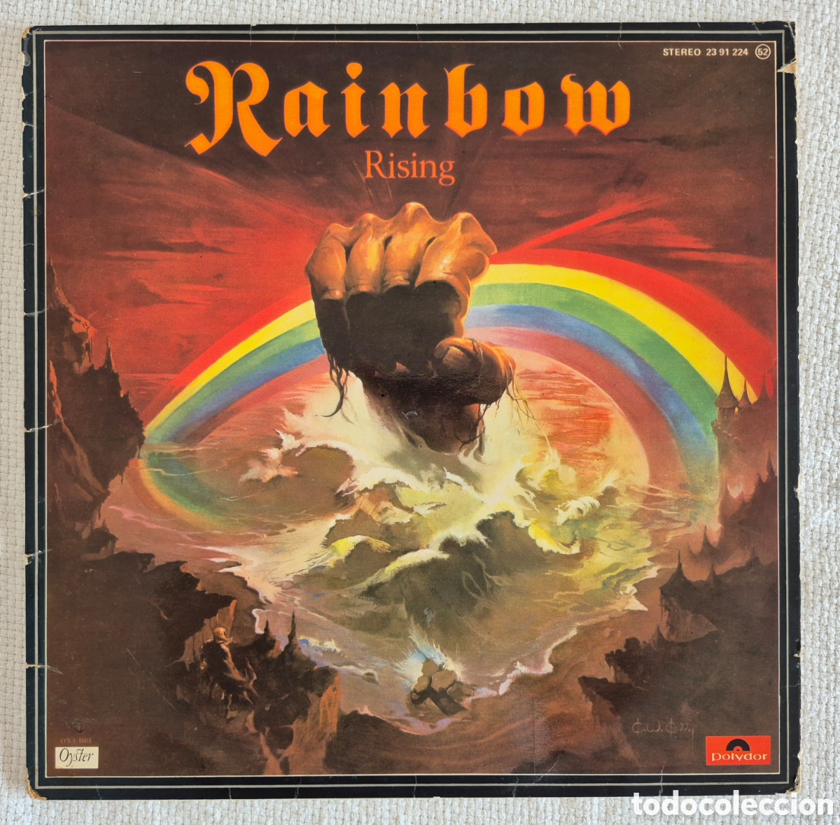 Discos de vinilo: Vinilo Rainbow Rising 1976 Spain