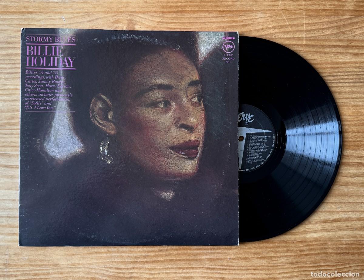 Vinyl-Schallplatten: Billie Holiday - Stormy Blues. 2LPs. US 1977
