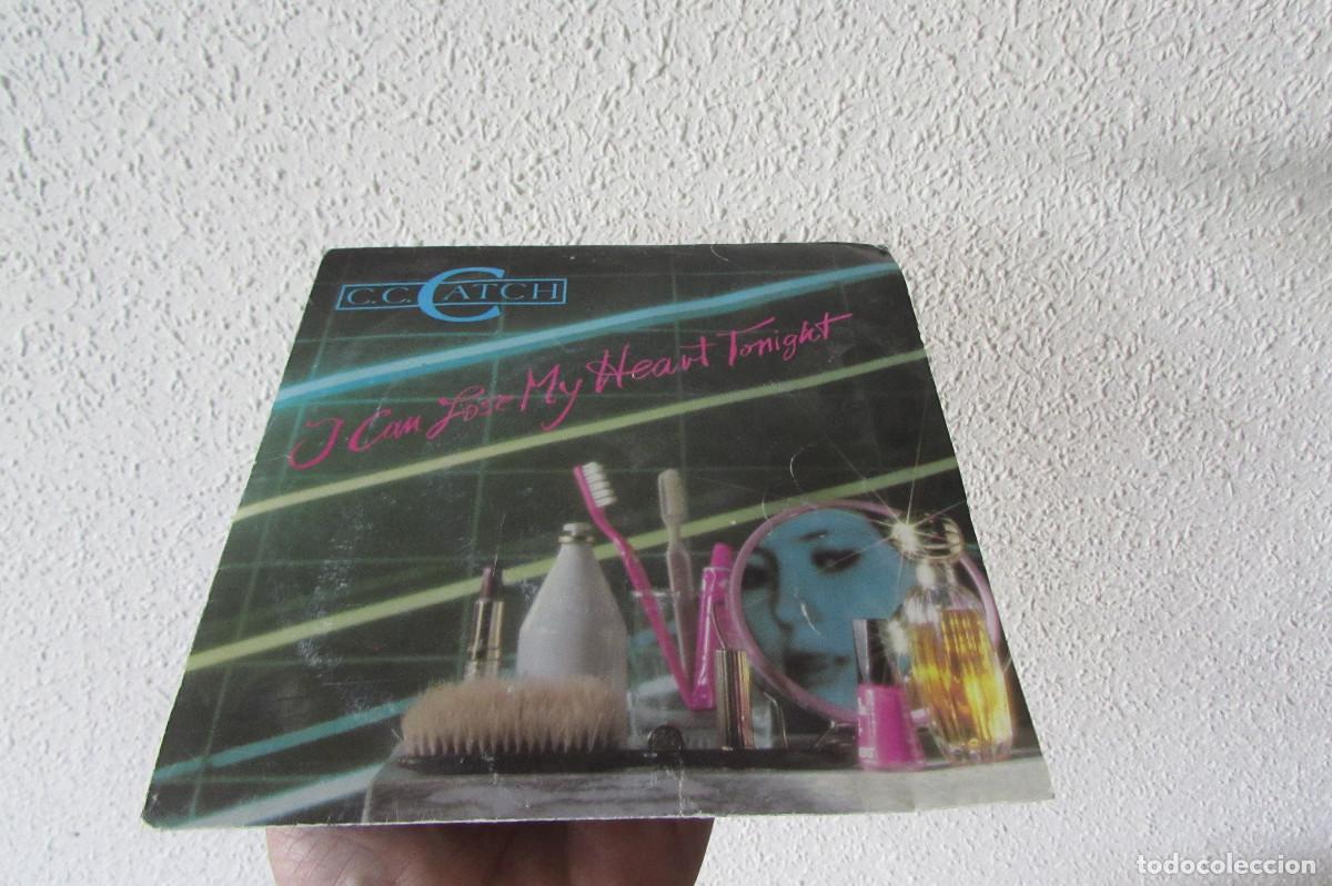 Discos de vinilo: C.C.CATCH - I CAN LOSE MY HEART TONIGHT - SINGLE