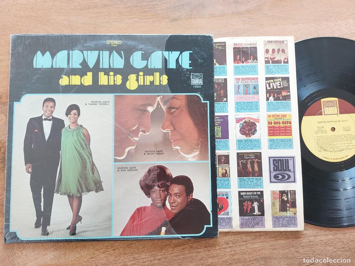 Discos de vinilo: MARVIN GAYE - LP USA * AND HIS GIRLS - TAMLA MOTOWN 1969 - SEMI PRECINTADO
