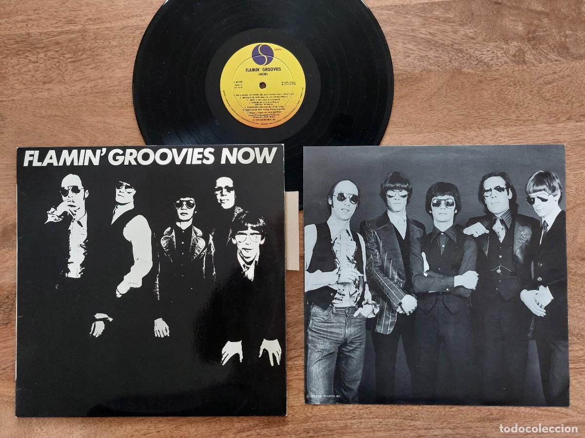 Discos de vinilo: FLAMIN' GROOVIES - LP Spain * MINT * NOW * 1978 ( INCLUYE HOJA INTERIOR )